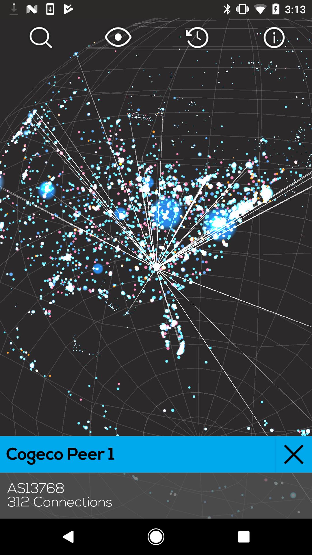 Map of the Internet by Cogeco Peer 1