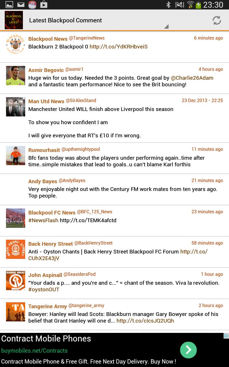 Blackpool FC Latest