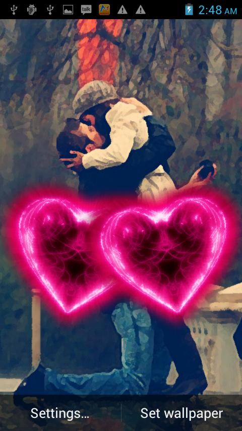 Romantic love wallpaper