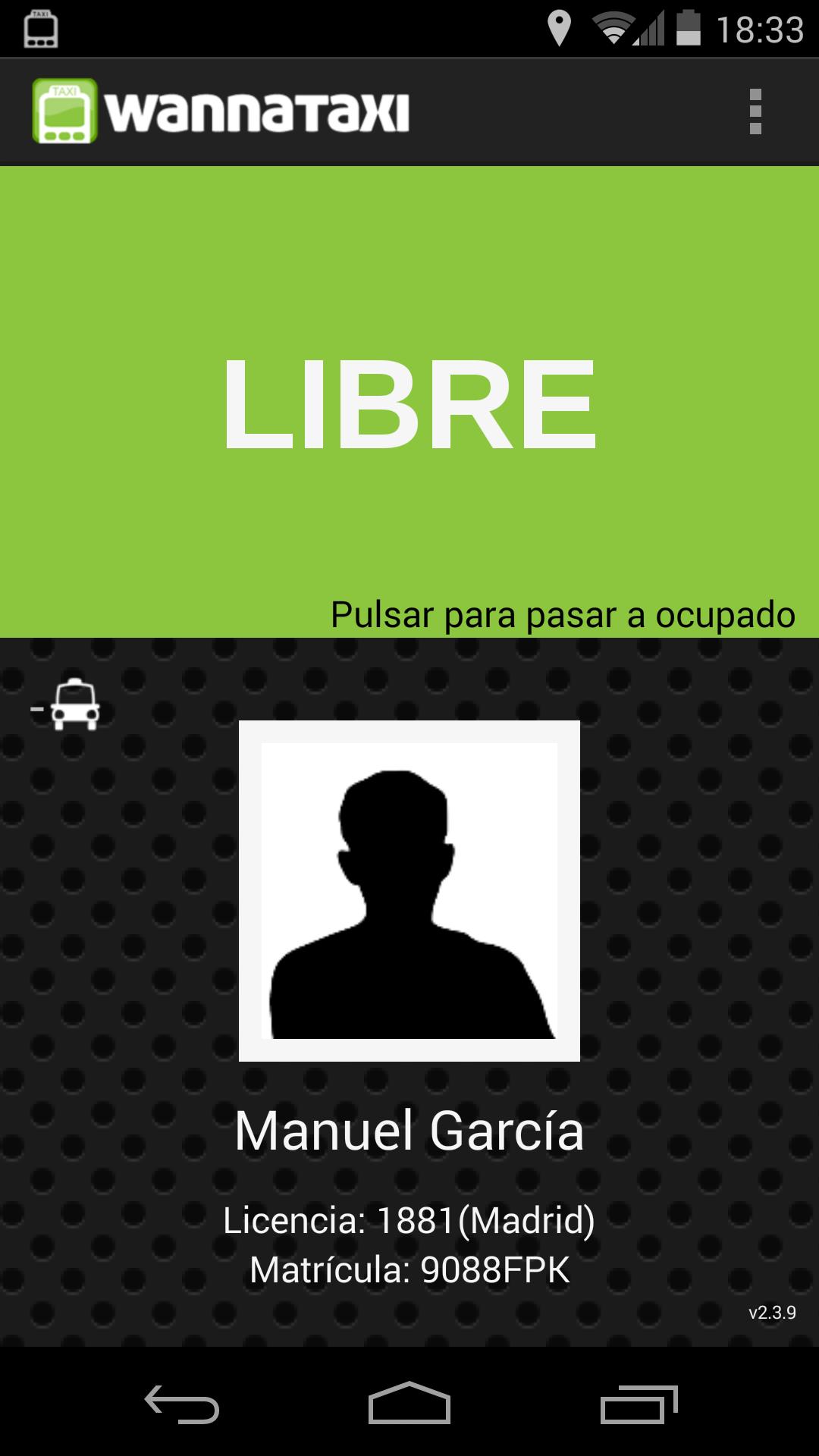 Wannataxi para Taxistas