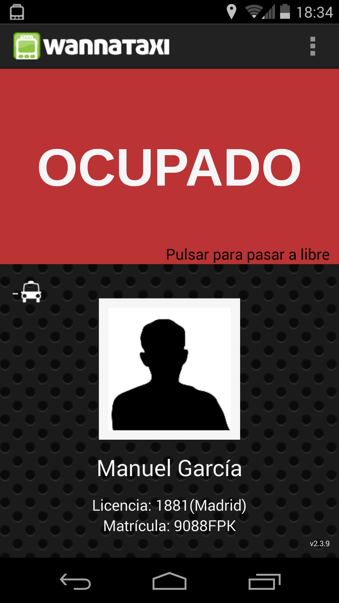 Wannataxi para Taxistas