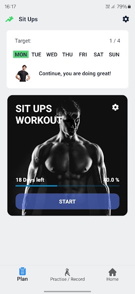 Zeopoxa Sit Ups - Abs Workout