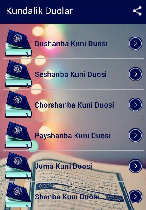 Kundalik Duolar