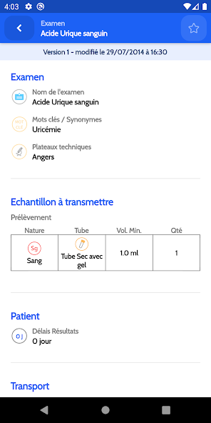 Catalogue Cerba