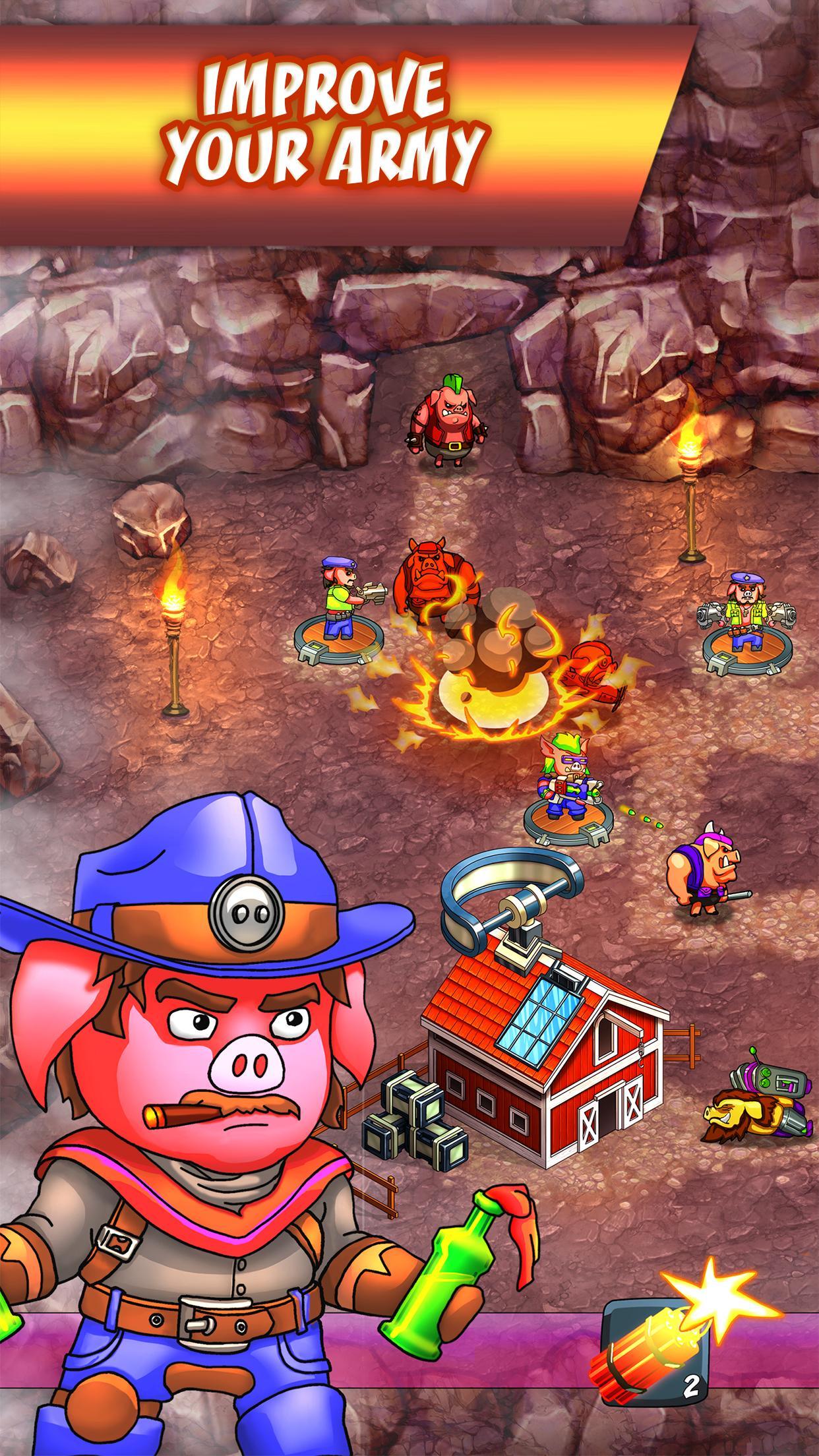 Hogs Wars TD - Defence of barn