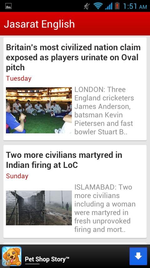 Pakistan Headlines