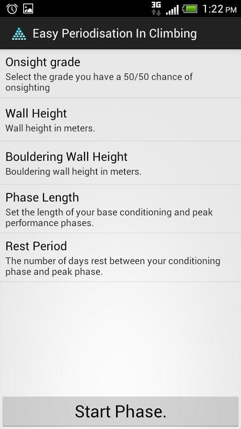 Easy Periodisation In Climbing