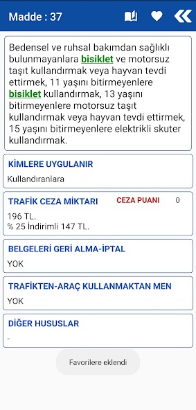 Trafik Ceza Rehberi 2025