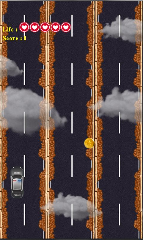 Police GTR Race