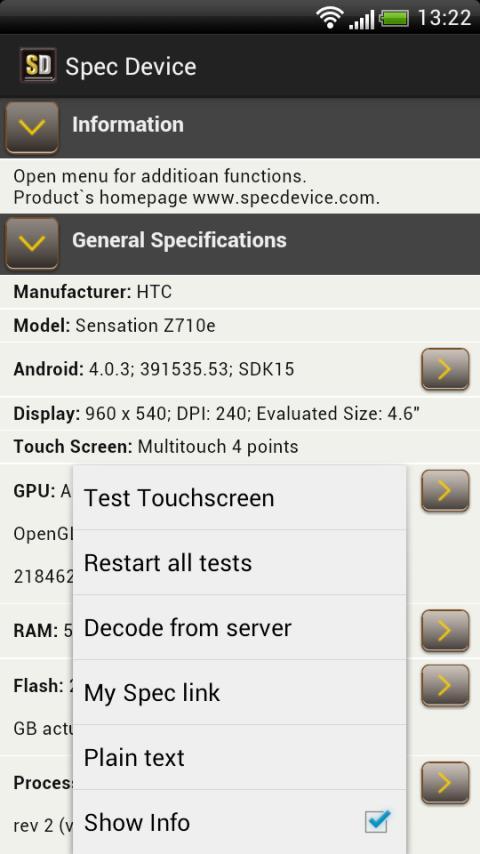 Spec Device