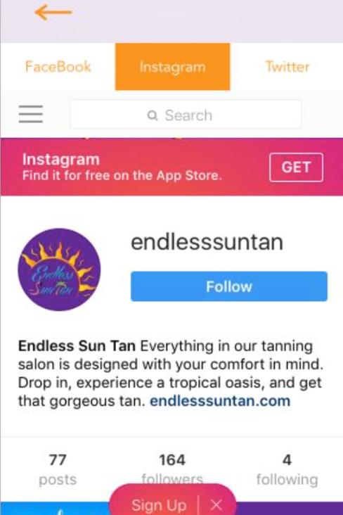 Endless Sun Tan