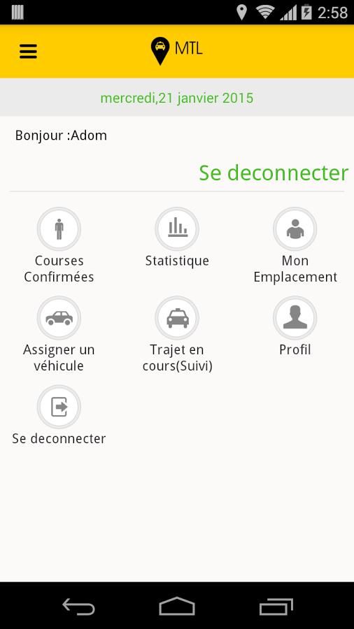 MTLCAB Driver