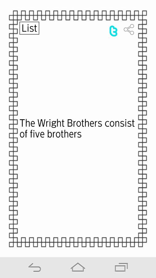 Daily trivia
