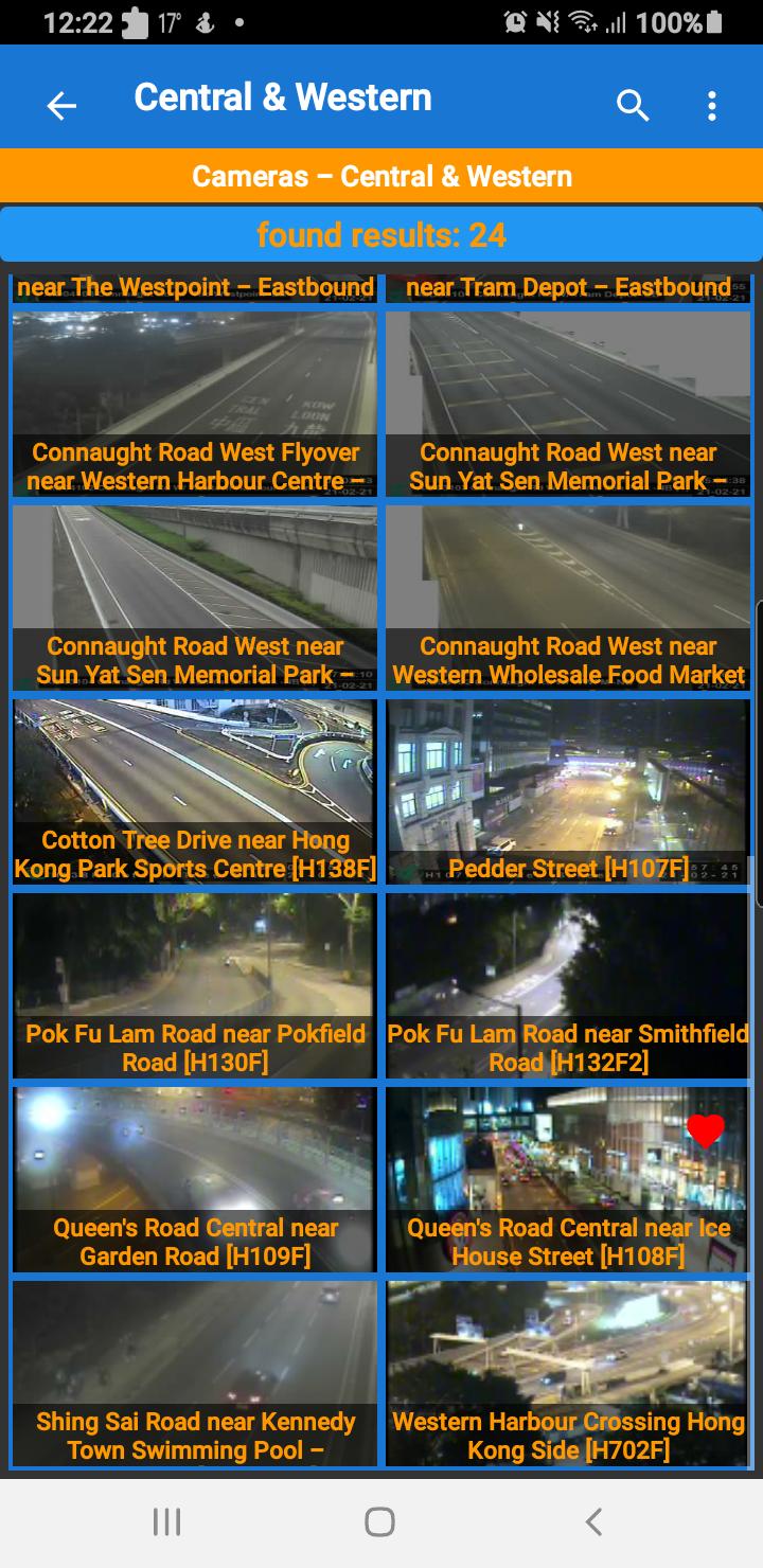 Cameras Hong Kong - traffic