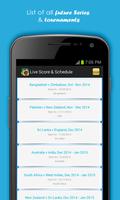 Live Cricket Scores & Schedule