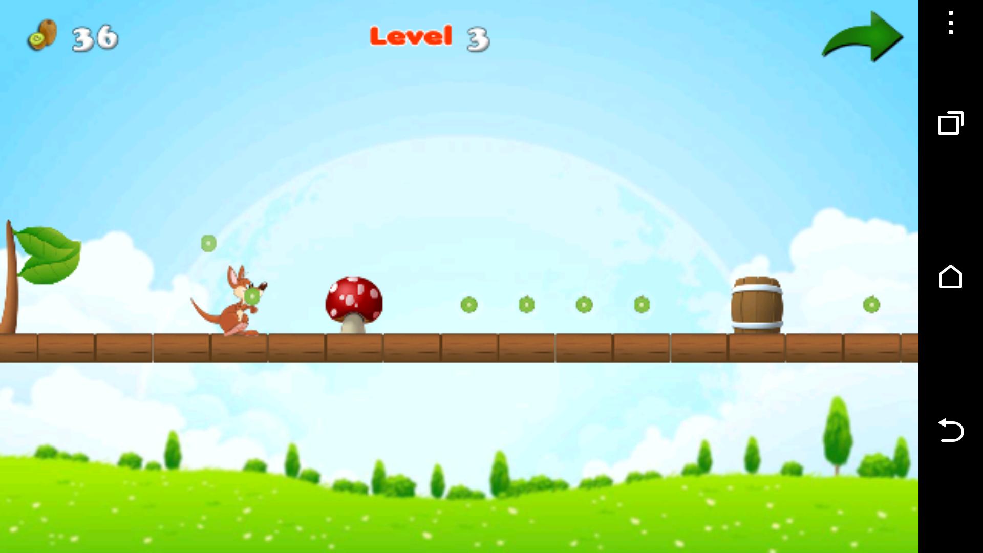 Happy Kangaroo Jump