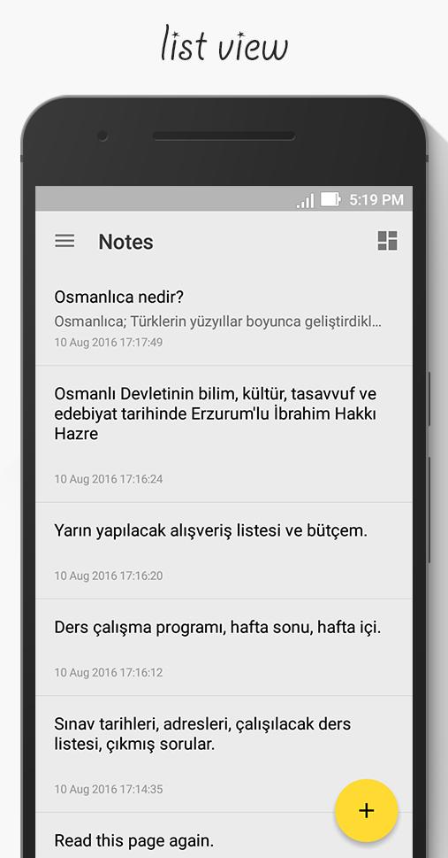 Notun - My Notebook