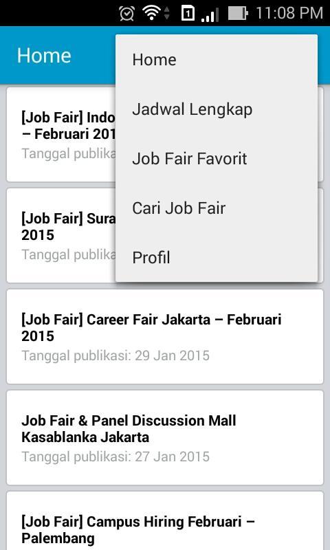 Jadwal Job Fair