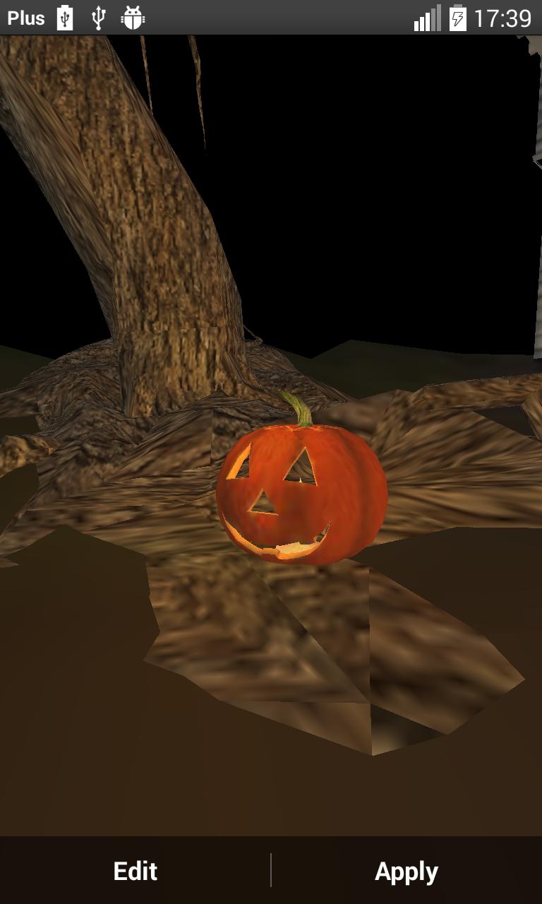 Halloween House 3D Wallpaper