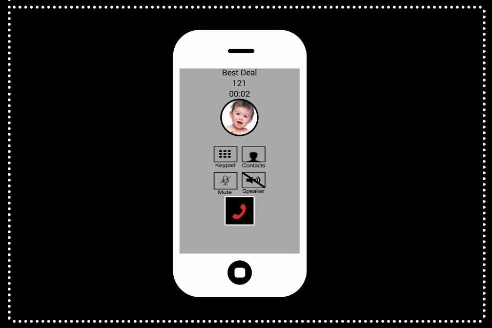 Black Dialer Screen