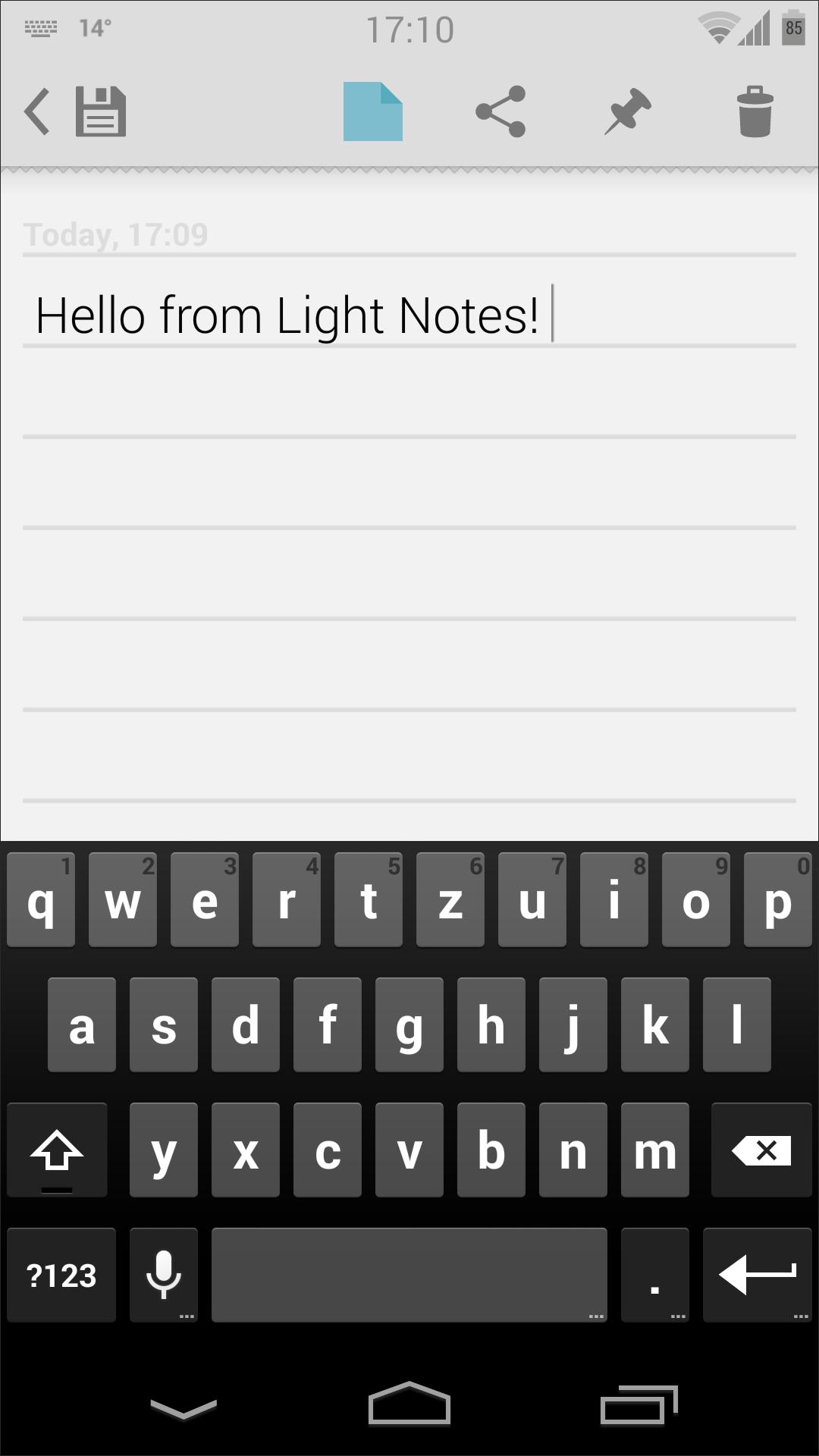 Light Notes