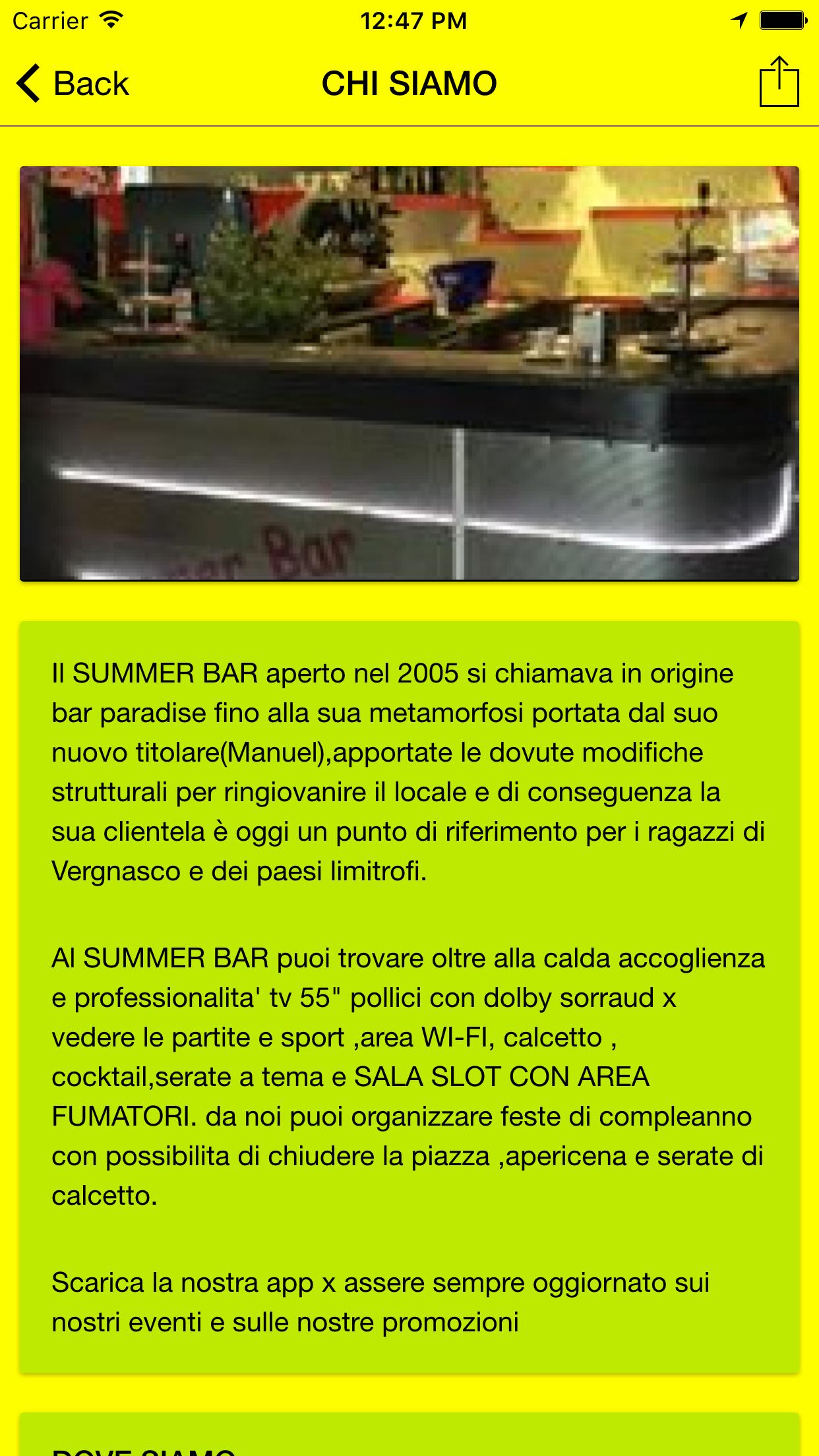 SUMMER BAR
