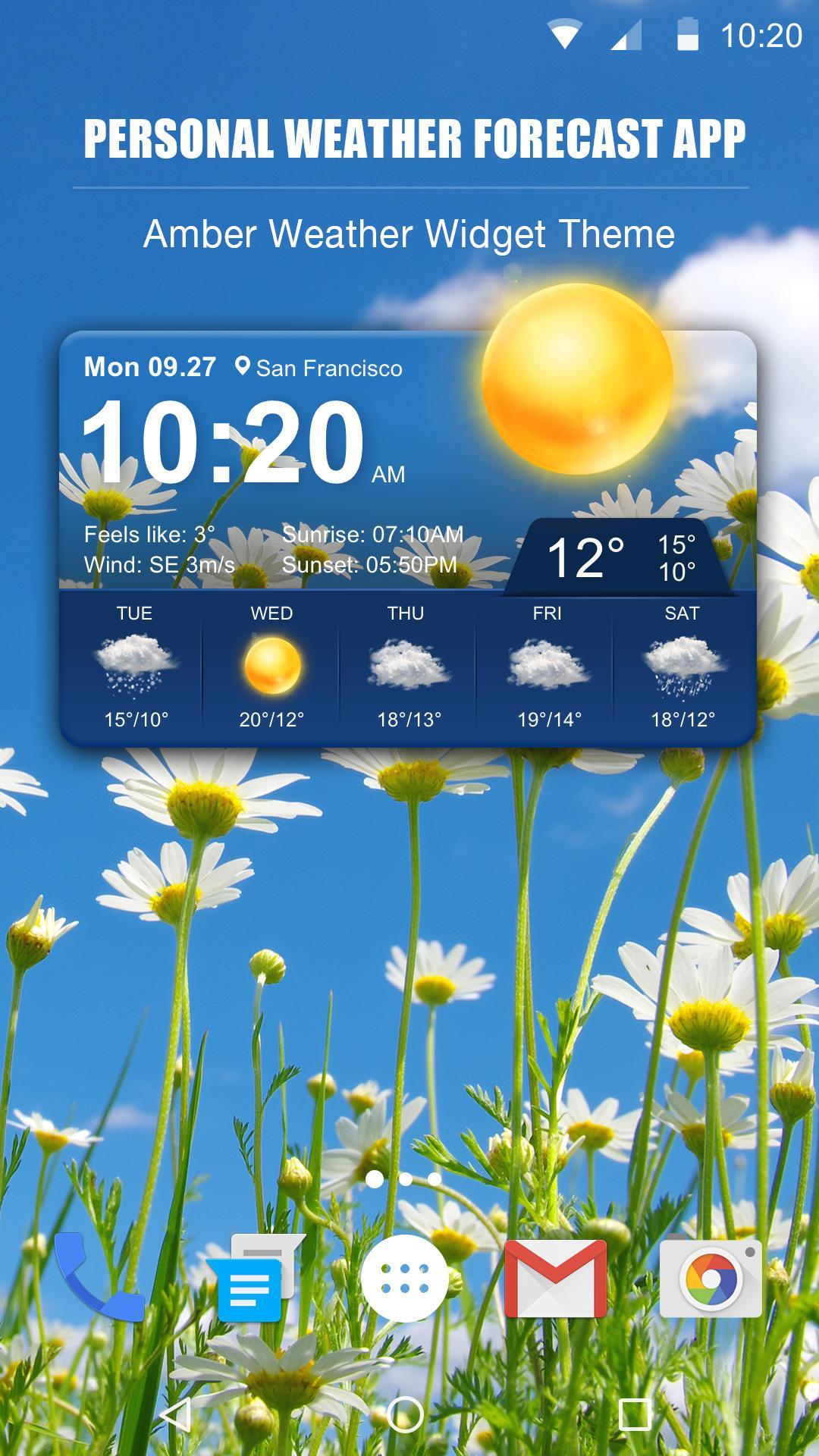 Personal Weather Forecast App