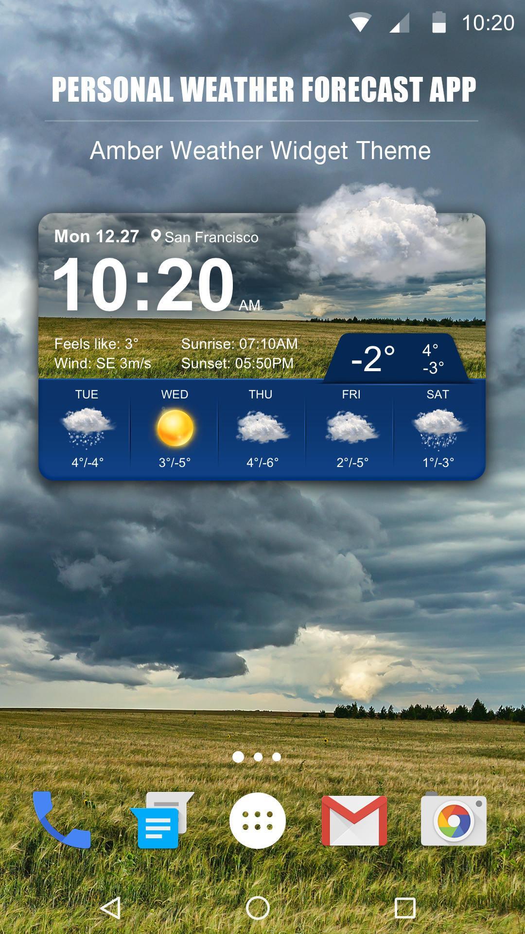 Personal Weather Forecast App