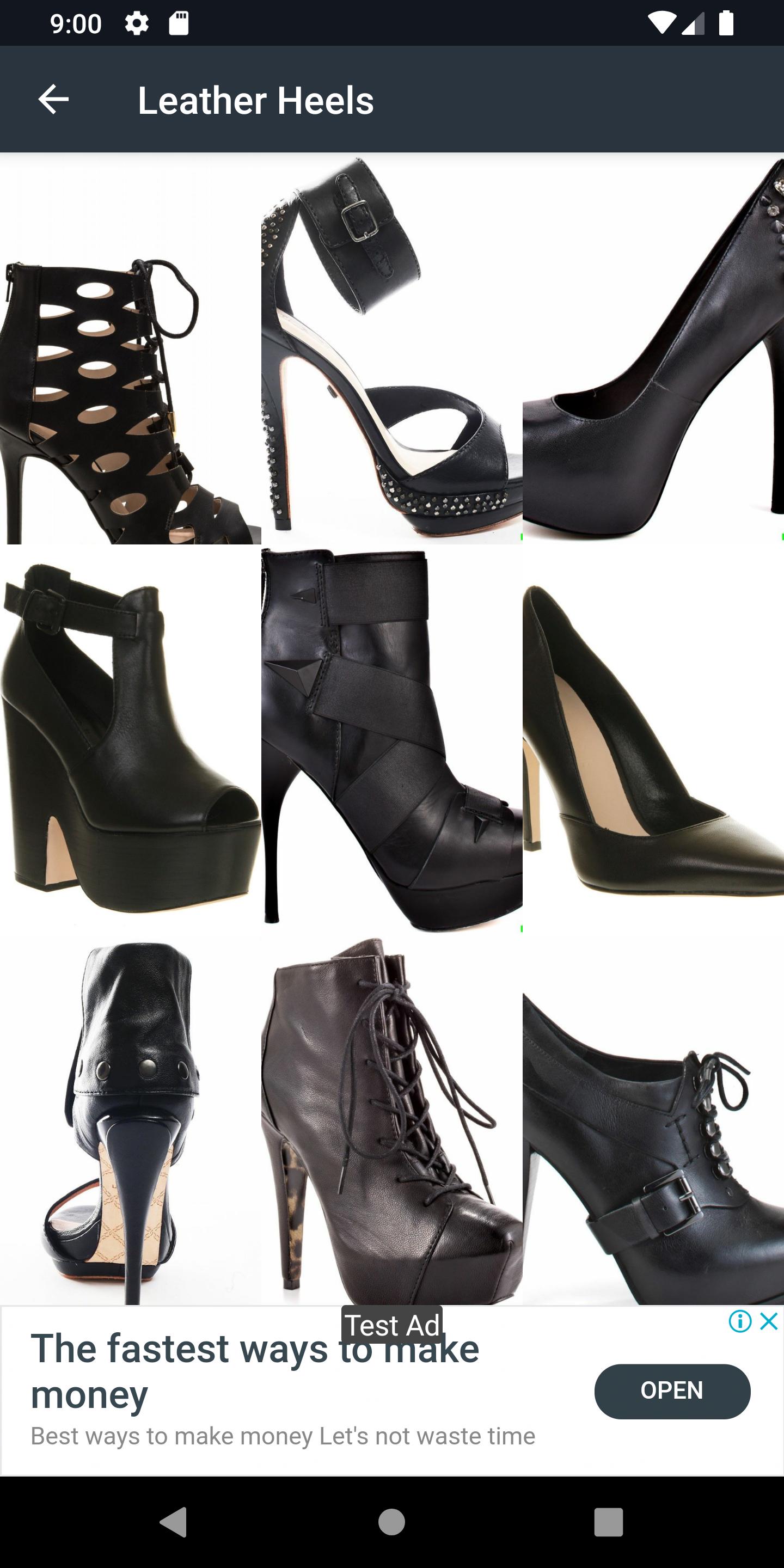 Leather Heels