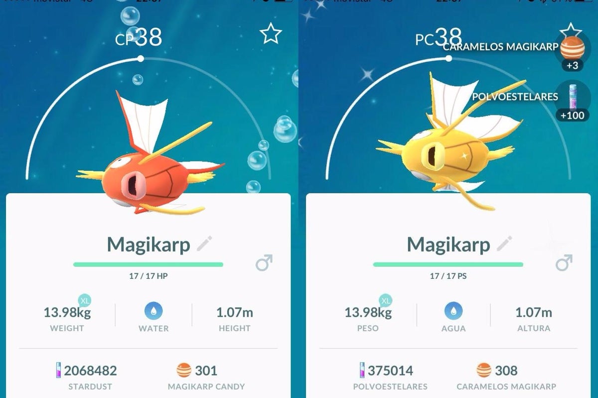 Pokémon Go Shinies - Wie man glänzend Magikarp, rote Gyarados fängt und was wir über andere glänzende Pokémon wissen