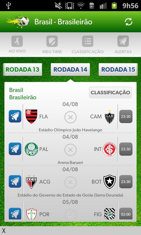Hora do Gol, Futebol do Brasil