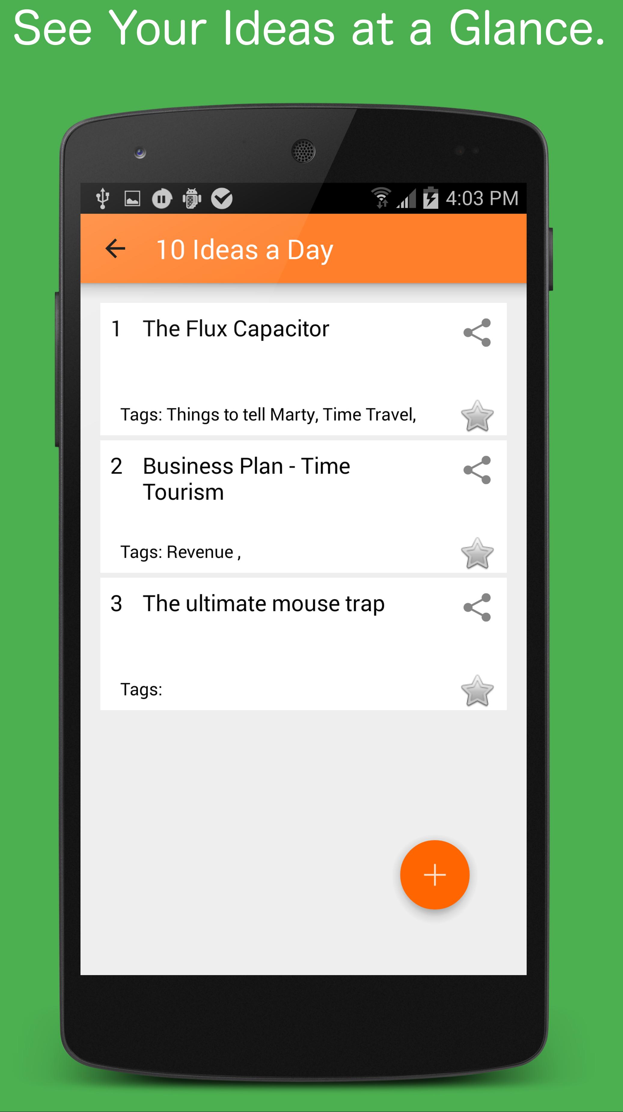 Idea Notebook
