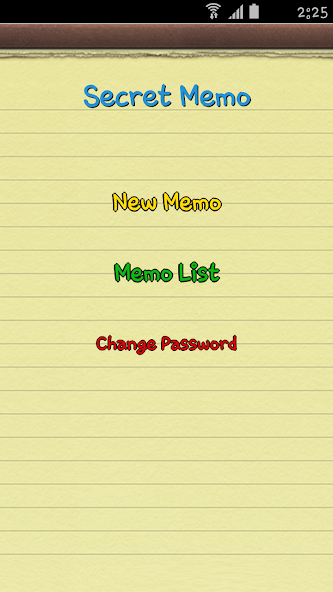 Secret Memo