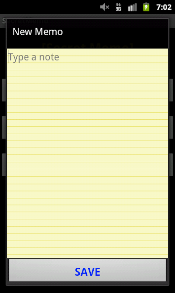 Secret Memo