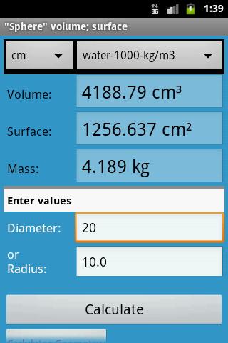 Geometry Calculator