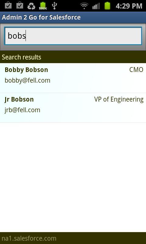 Admin 2 go for Salesforce