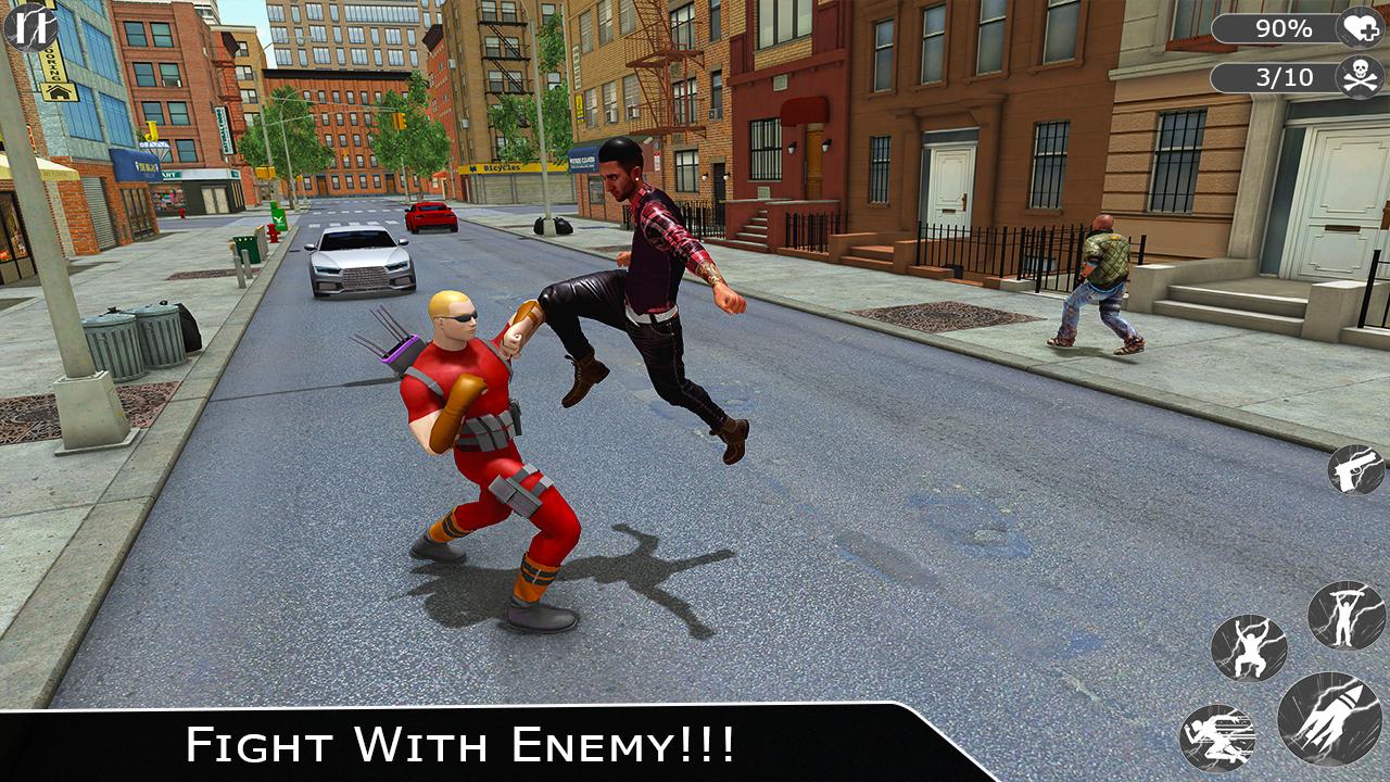 Flying Ninja Super Hero - Resc