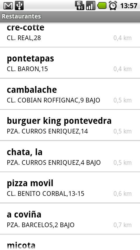 Restaurantes