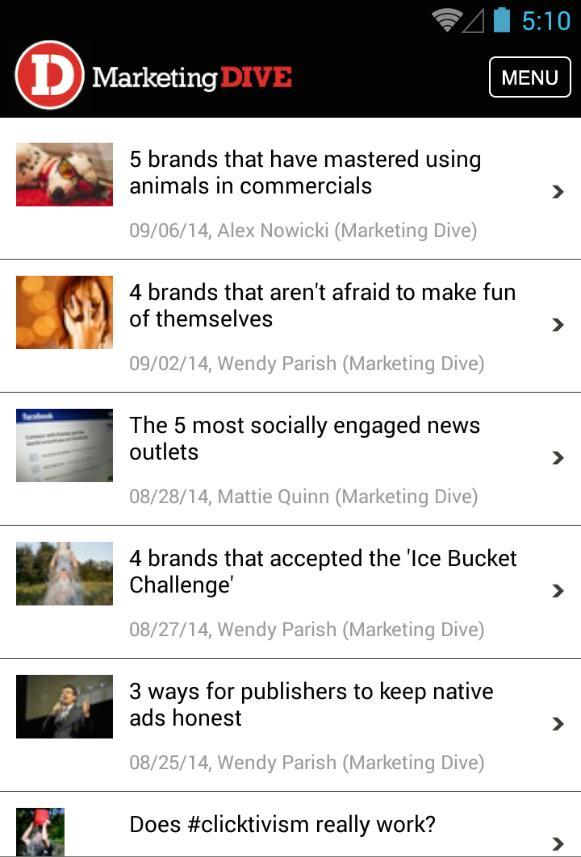 Marketing Dive
