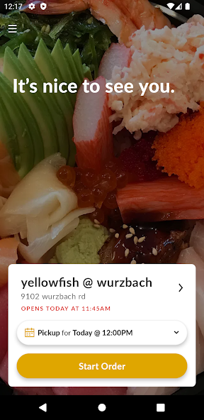 yellowfish sushi
