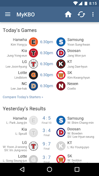 MyKBO Live