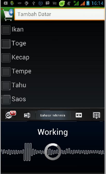 Daftar Belanja