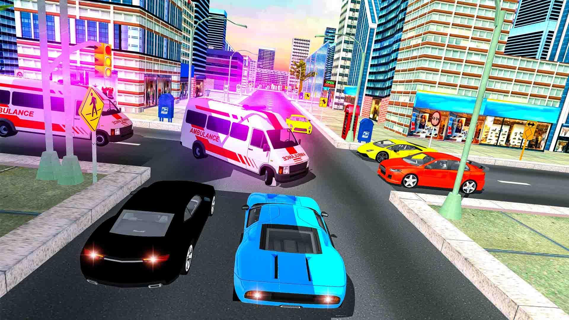 Real City Ambulance Simulator & Rescue