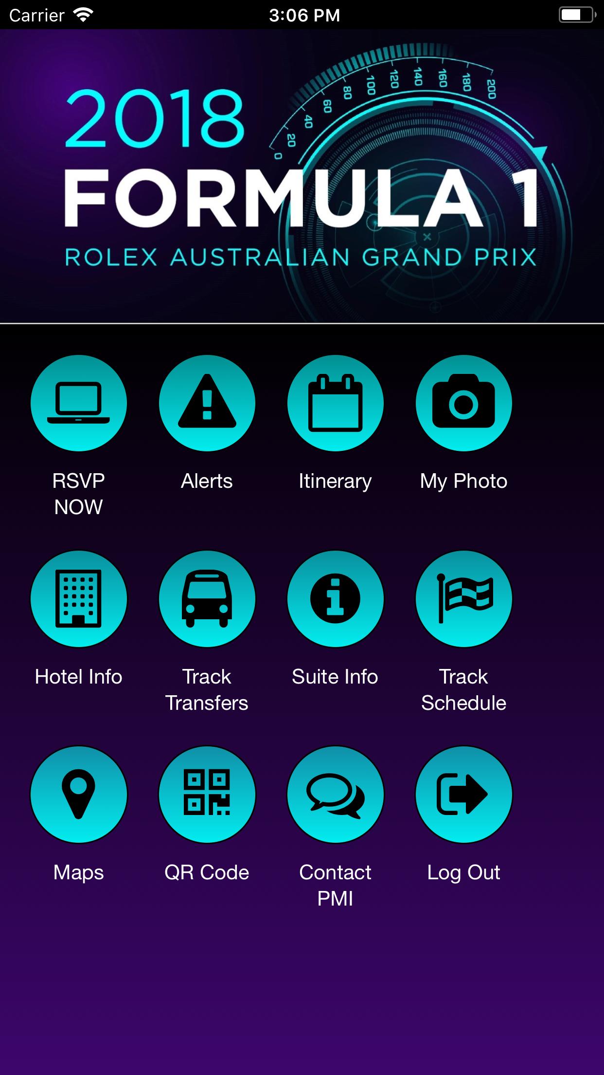 PM Event App 2018