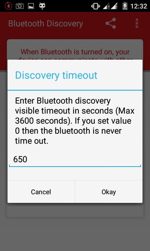 Bluetooth Discovery Changer