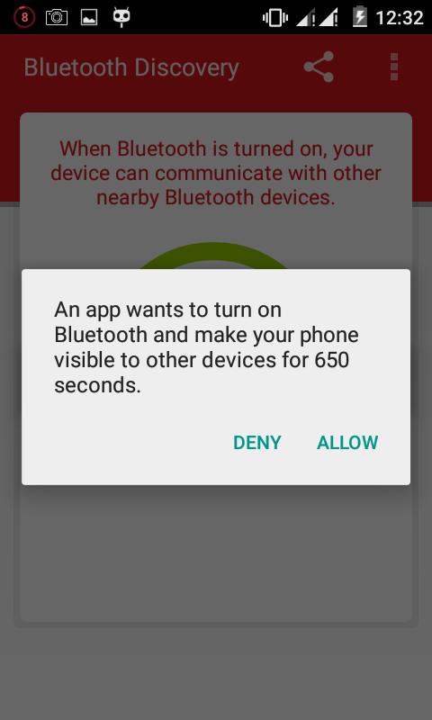 Bluetooth Discovery Changer
