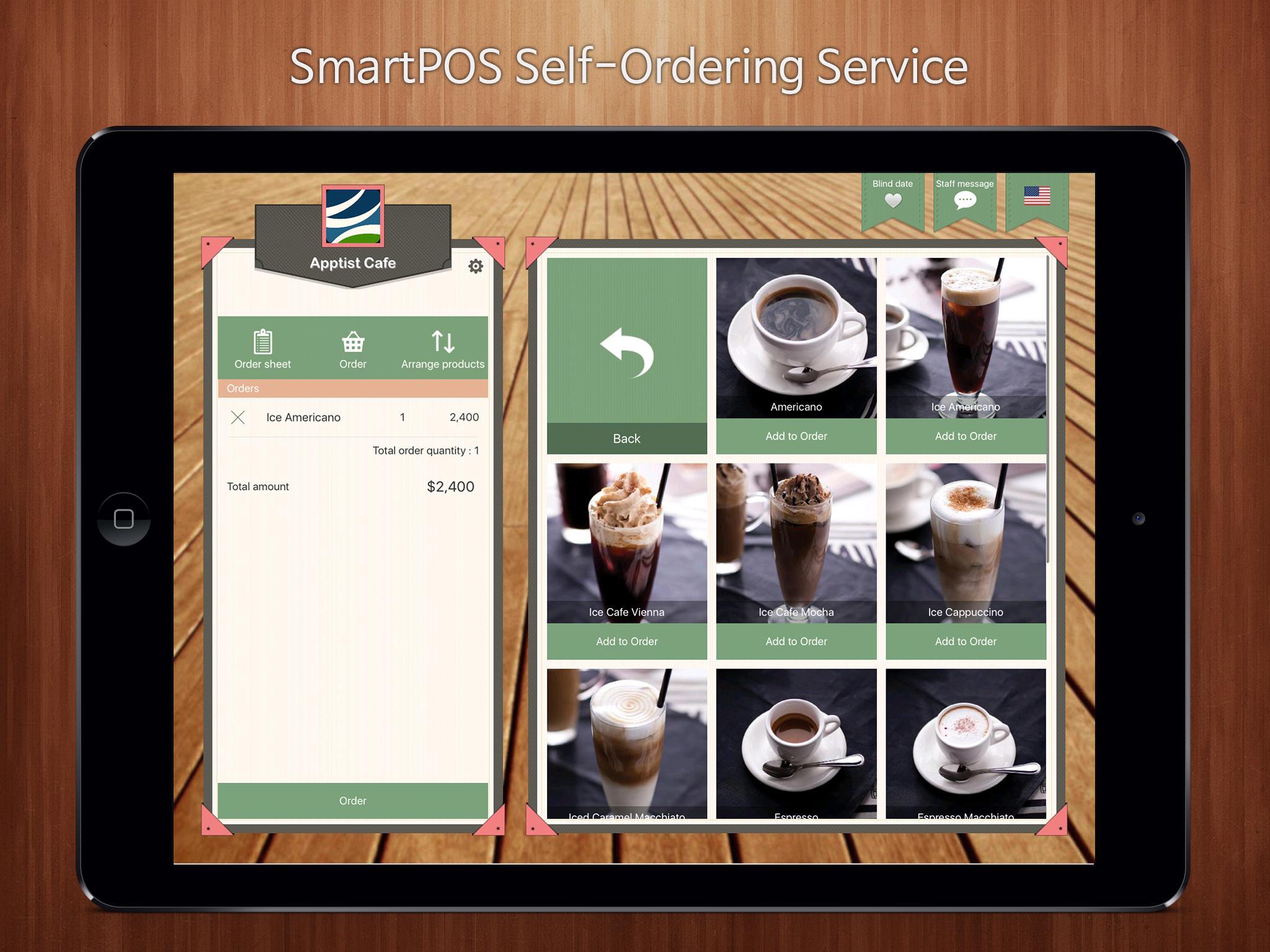 SmartMenu Admin (Tablet) - Sel