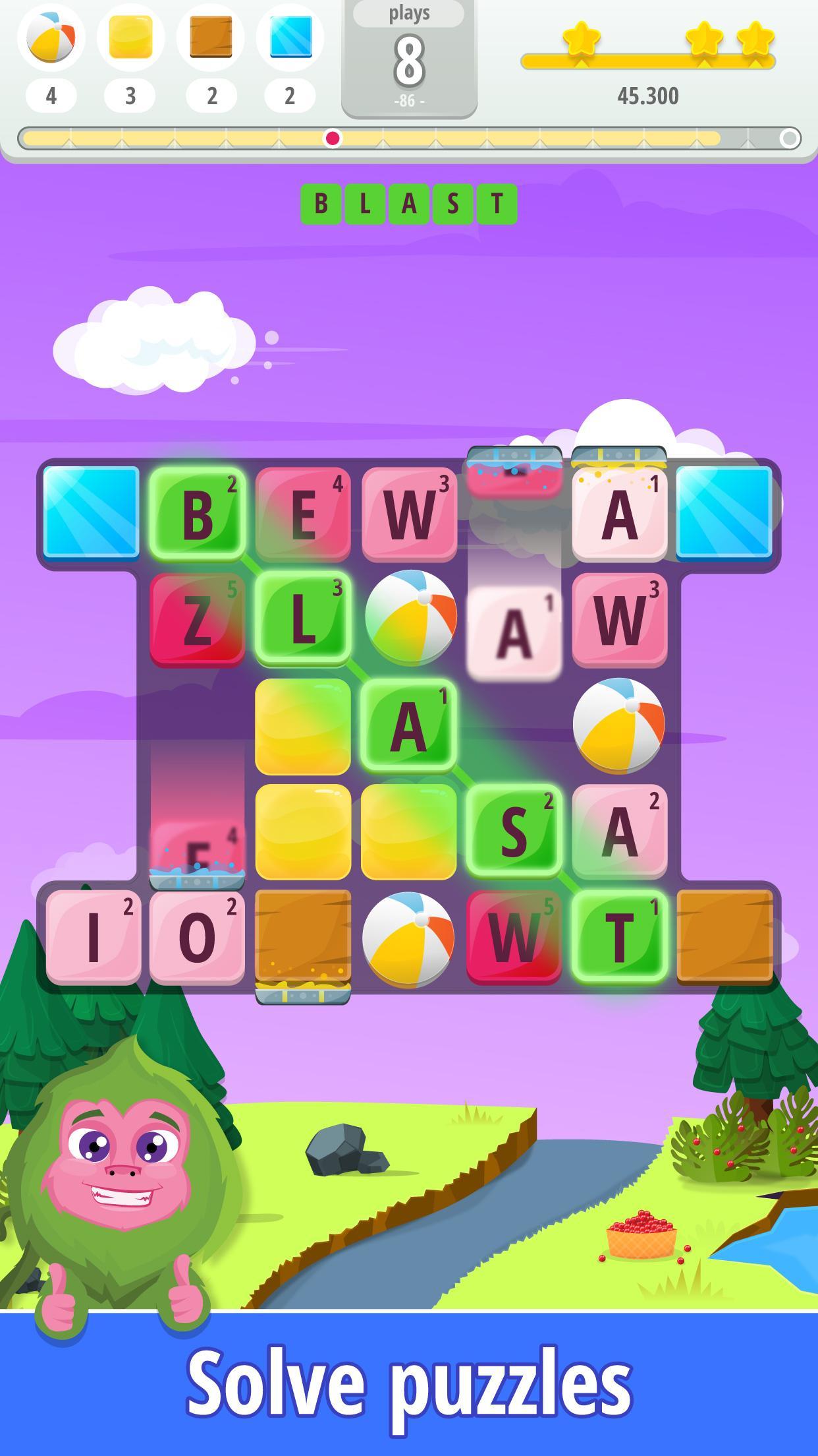 Letters Blast
