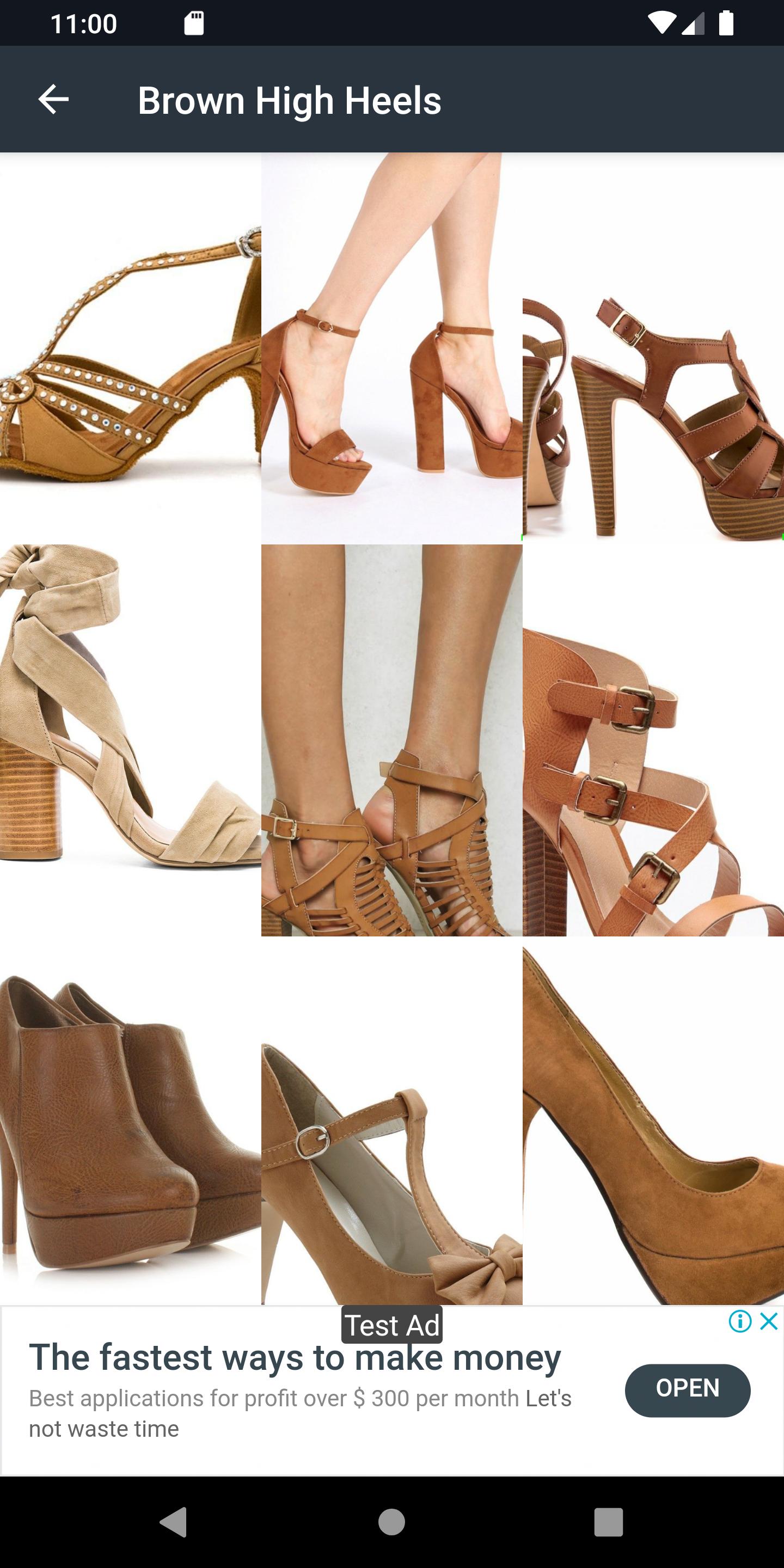 Brown High Heels