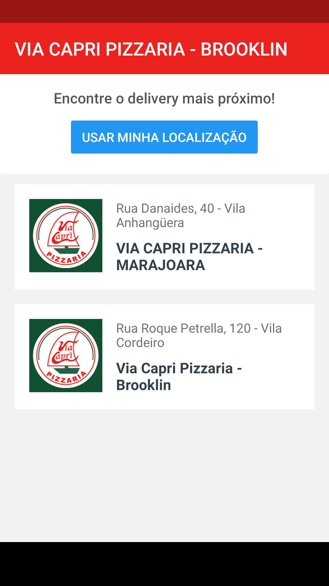 Via Capri Pizzaria